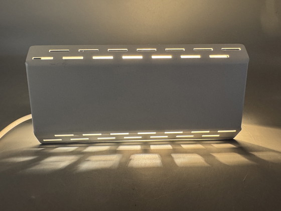 Image 1 of Lampada da parete/lampada da comodino bianca anni '70