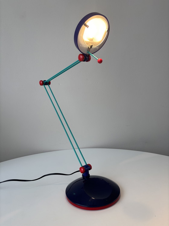 Image 1 of Vrieland Schreibtischlampe im "Memphis"-Stil