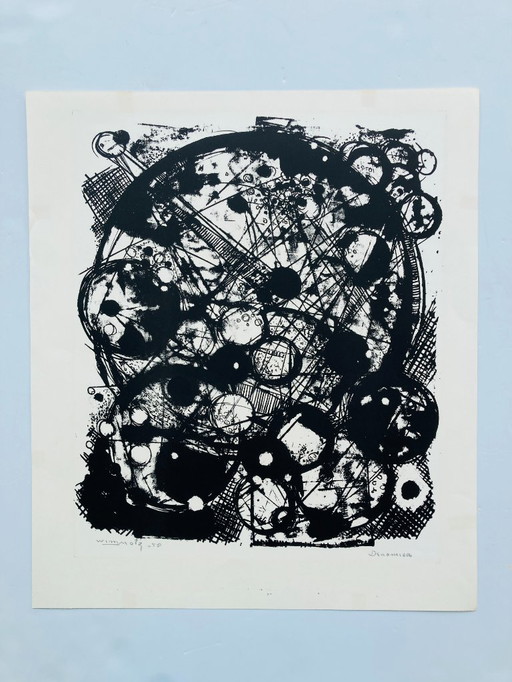 Wim Motz - Vintage Lithography
