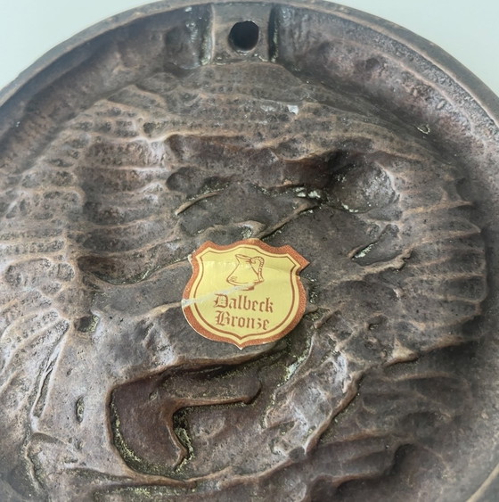 Image 1 of Rilievo in bronzo di Horst Dalbeck: Cervo