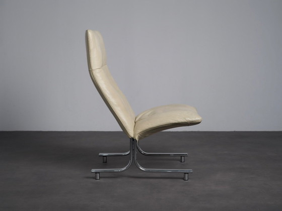 DS-2030 Leather Lounge Chair by Hans Eichenberger for De Sede, Switzerland, 1970s – Armchairs, Metal, Vintage (photo 3 of 10)