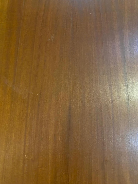 Image 1 of Mahonie-Houten-Salontafel aus der Mitte des Jahrhunderts 