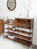 Vintage modular, freestanding wall system WHB