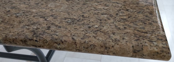 Image 1 of Mesa de comedor/jardín de granito