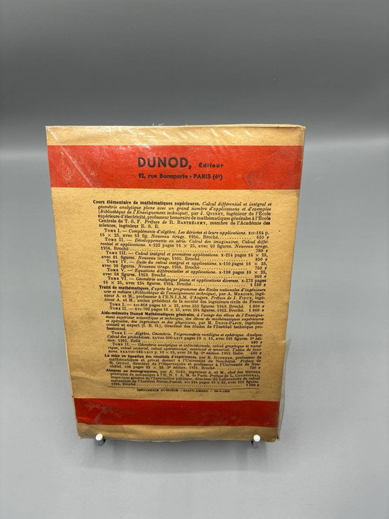 Elementary Course of Higher Mathematics – J. Quinet – Volumes I and II – Dunod – Coffee table books, Paper (photo 6 of 10)