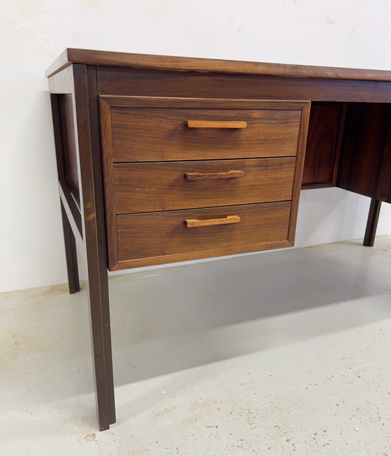 Image 1 of Bureau en bois de rose par Kai Kristiansen pour FM Møbler.