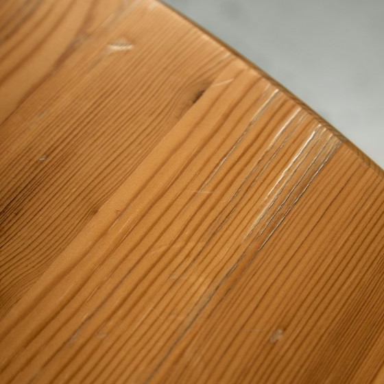 Image 1 of MK10156 Esstischgarnitur aus Kiefernholz von Rainer Daumiller für Hirtshals Savvaerk, 5er-Set