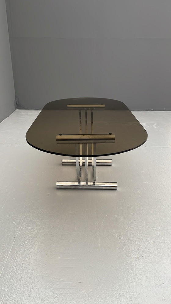 Image 1 of Table Hollywood Regency par Renato Zevi pour Banci Firenze, Italie, années 1970