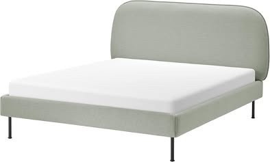 Image 1 of IKEA Gunnared Bed Frame 140 x 200 cm Light Green