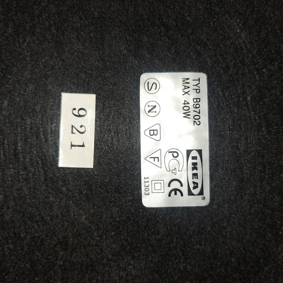 Image 1 of Lampada in vetro IKEA Blue Star – Modello raro degli anni &#39;90, Danimarca