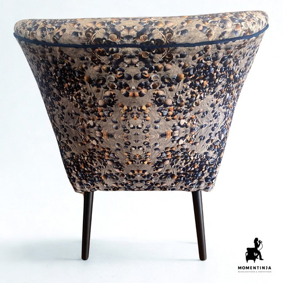 Image 1 of Chaise cocktail « Plage » avec image de plage de coquillages !