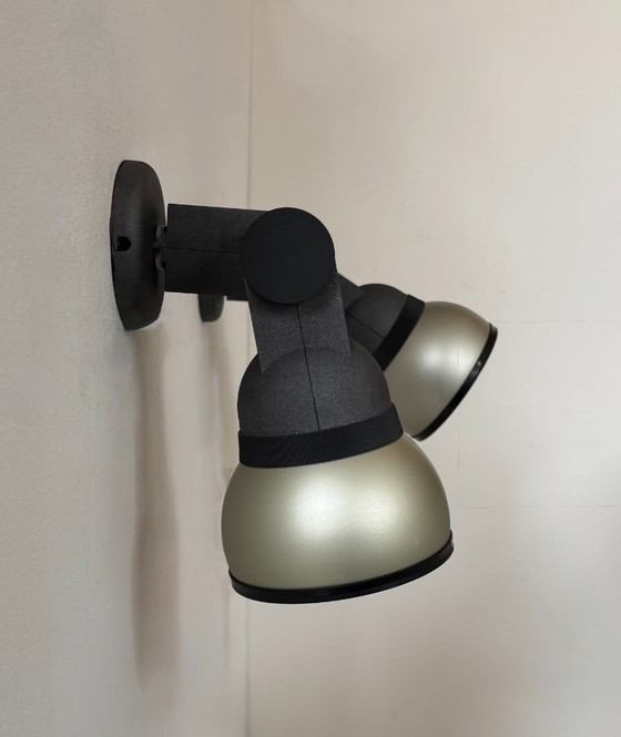 Image 1 of Paire d'appliques vintage orientable, métal laqué, Lita France 1980