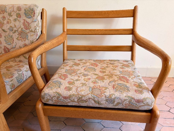 Image 1 of Two Ølson & Sons armchairs in excellent vintage condition