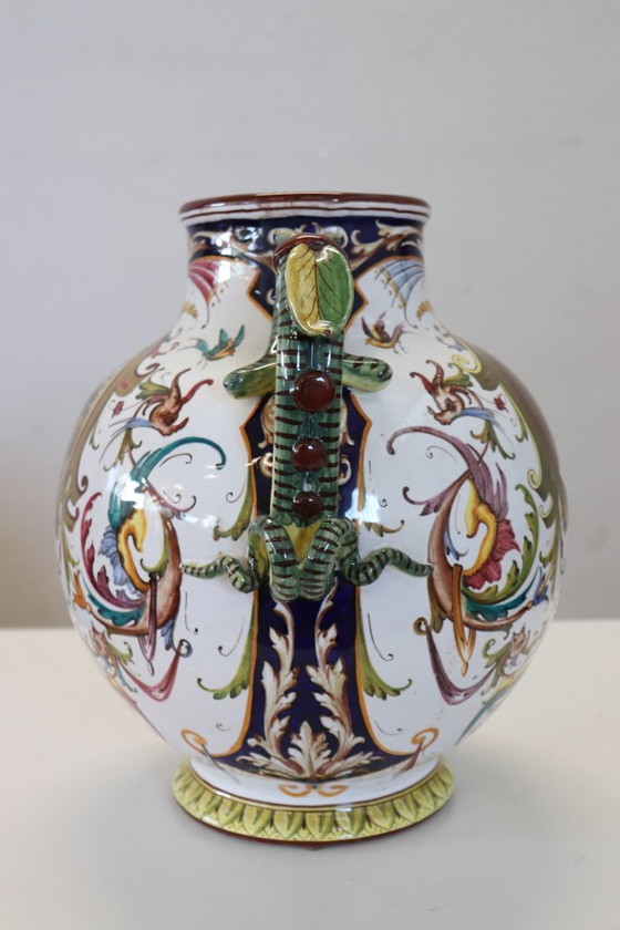 Image 1 of Italiaanse keramieken vaas van CACF FAENZA, 1950