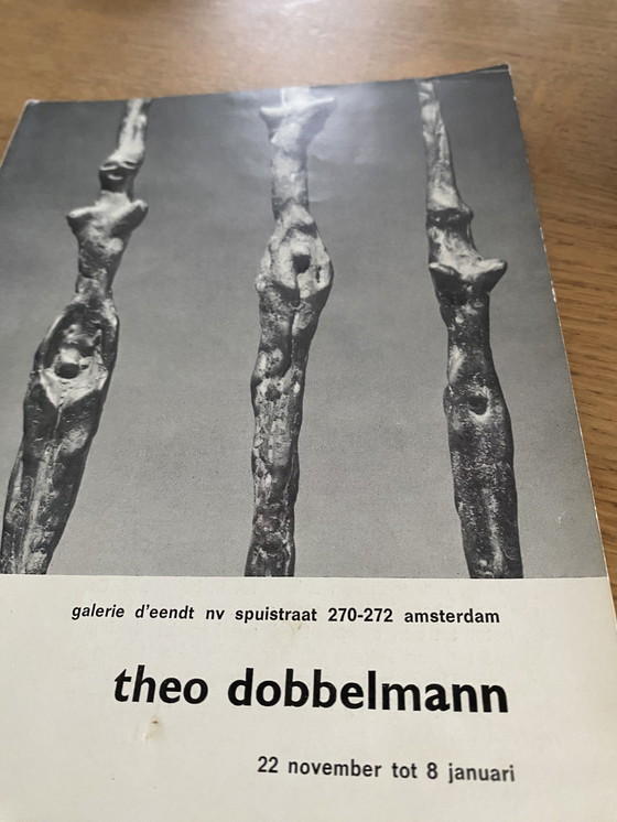 Image 1 of Foto  van Paul Huf  gemaakt van het werk van Theo Dobbelman kunstenaar