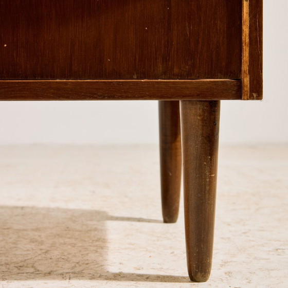 Image 1 of Cassettiera in teak MK11147 con sei cassetti
