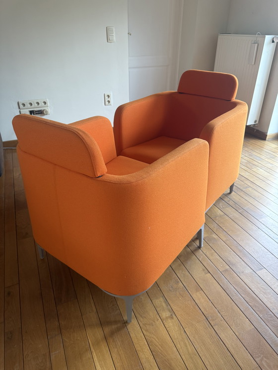 Image 1 of Set van 2 Segis Alphabet Hi Omega fauteuils met hoofdsteun.