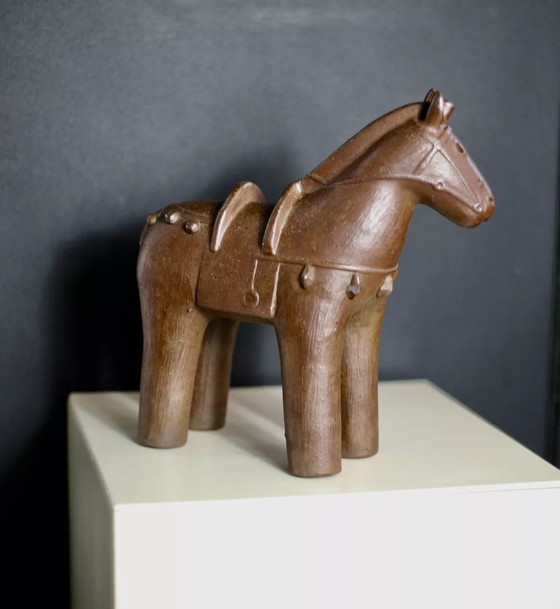 Image 1 of Cavallo di ceramica, Giappone