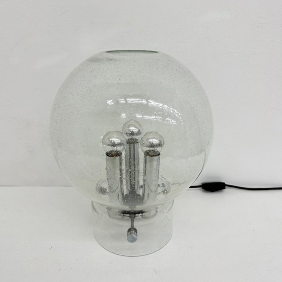 Image 1 of Limburg Glashütte glass table lamp , 1970s
