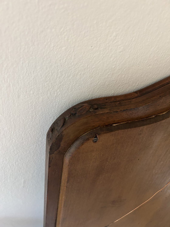 Specchio antico bisellato e invecchiato con cornice in rovere – Wood, Glass (photo 6 of 7)