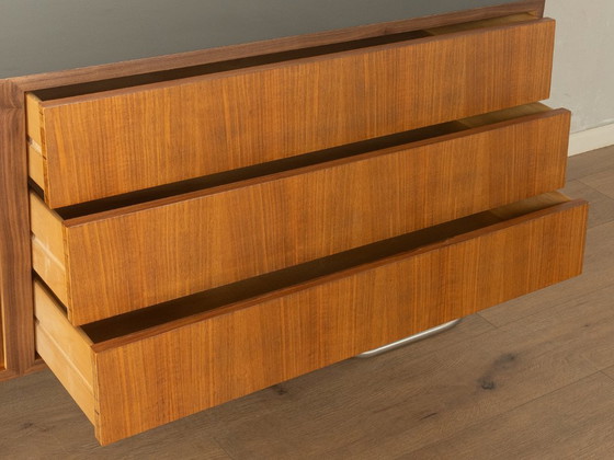 1960s Mid-Century Sideboard, Wood, Black (photo 6 of 9)