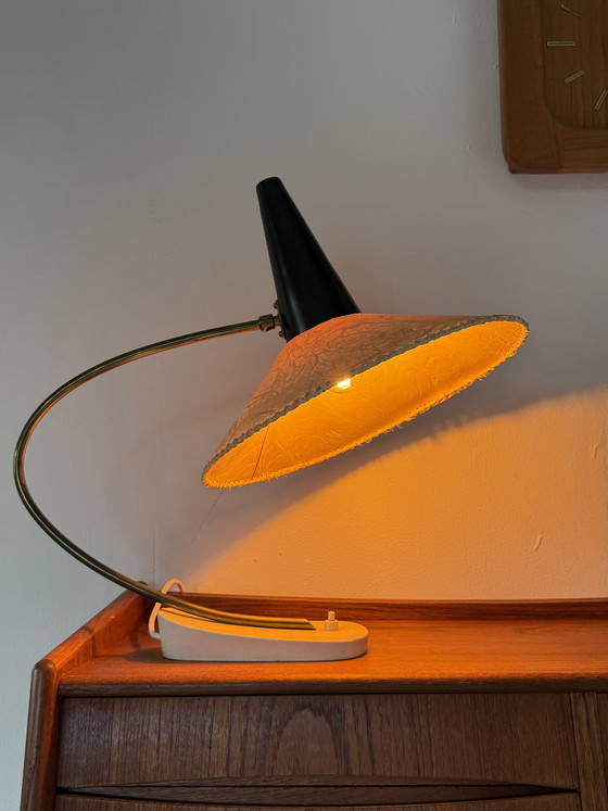Image 1 of Lampada da tavolo vintage con cappello da strega, Cosack Leuchten anni '60