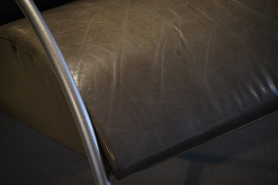 Image 1 of Vintage COR Zyklus Loungestoel en Ottoman van Peter Maly, Duitsland jaren 1980