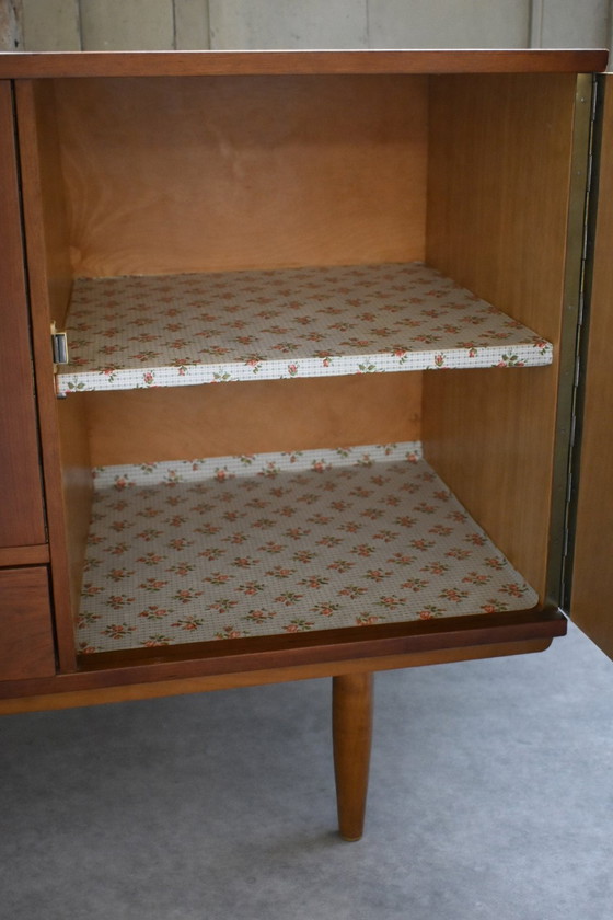 Image 1 of Beautiful large Mid-Century teak wood sideboard