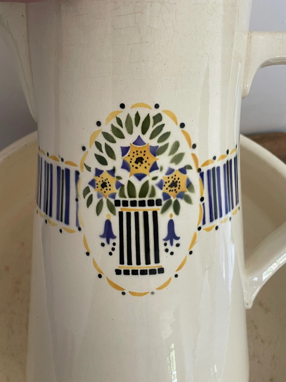 Brocca con lavabo DIGOIN SARREGUEMINES – Armadi contenitori (photo 2 of 8)