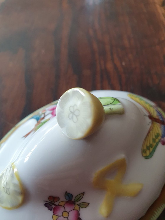 Miniterrina Herend Hungría – Reina Victoria (6017/VBO) – Herend 6017/VBO, Objetos decorativos, Porcelain (photo 14 of 16)