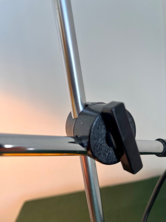 Image 1 of Lampe de table jaune élégante des années 70, style Space Age/Mid-century