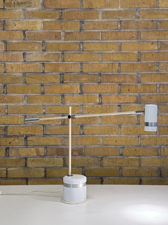 Lampada da scrivania Frandsen 2000-B – Design danese – 1988 – Lampade da scrivania, Metal, Aluminium (photo 3 of 8)