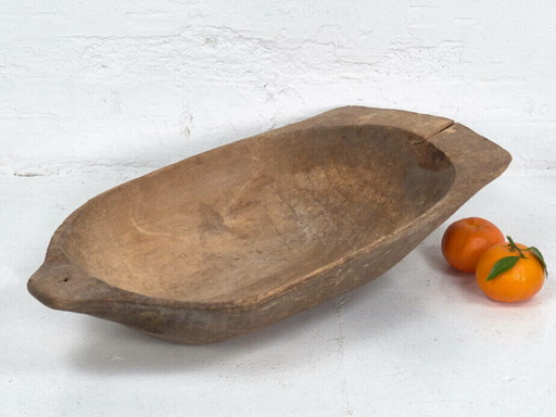 Small antique flour kneading bowl (c.1900) – schalen (photo 2 of 13)