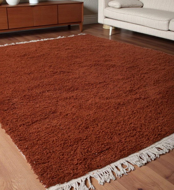 Magnificent brown Berber wool rug 200/270 – Rugs & carpets (photo 6 of 7)