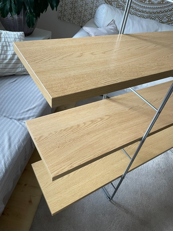 2x Scaffali a muro Vintage IKEA ENETRI di Niels Gammelgaard, Legno, Metallo, Marrone, Modern (foto 6 di 13)