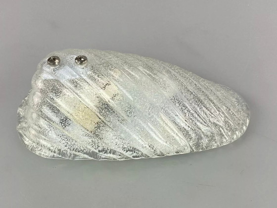 Image 1 of 60's 70's Lampe Lampe murale Lampe Ice Glas Space Age Design