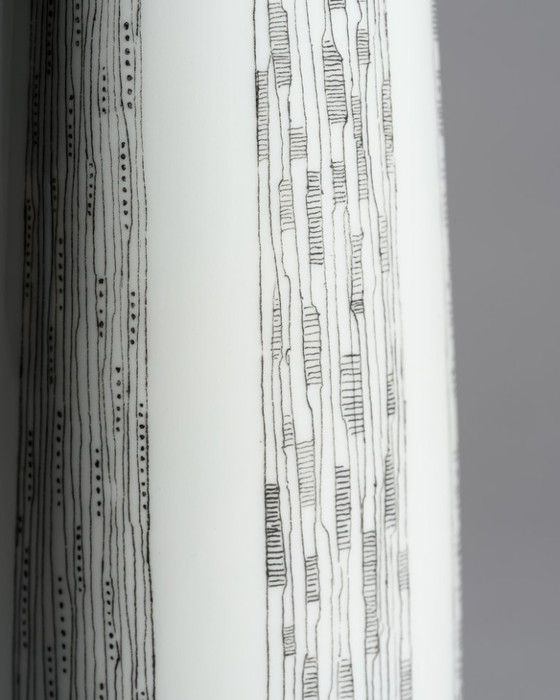 Image 1 of Hutschenreuther Porcelain Vase Duo Theo Baumann & Cuno Fischer MCM WGP
