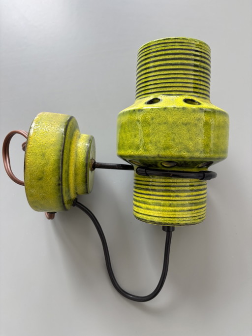 Vintage Keramik 60er/70er Wandleuchte – wandlampen, Ceramic (photo 2 of 9)