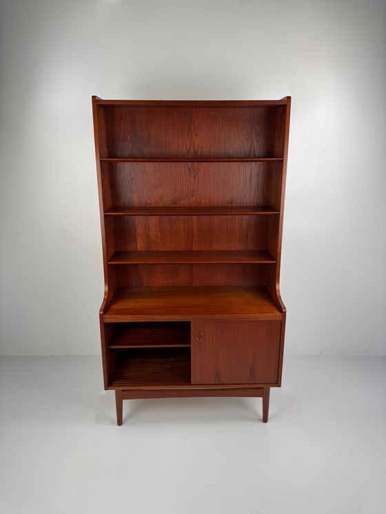 Image 1 of Johannes Sorth for Nexø Møbelfabrik Bornholm Bookcase with Storage