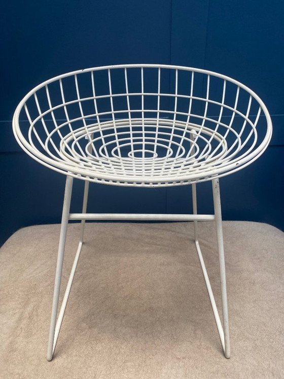 Image 1 of Silla KM05 - Cees Braakman Pastoe (taburete) blanco