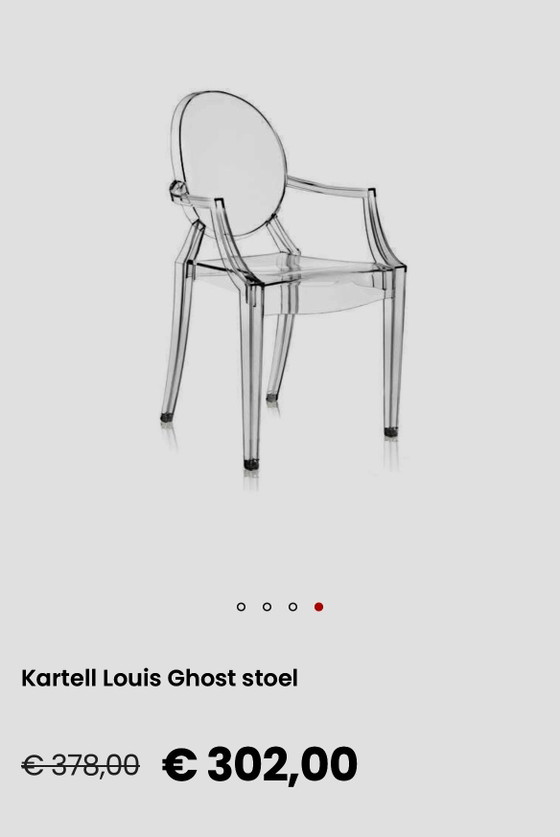 Image 1 of Kartell Louis Ghost Stühle. (insgesamt 8)