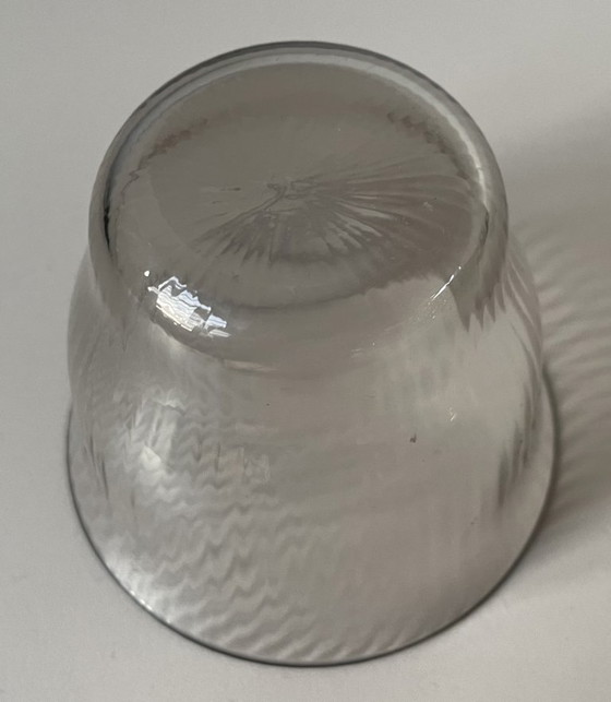 Image 1 of Quattro bicchieri da acqua fumé soffiati a mano in stile Art Déco