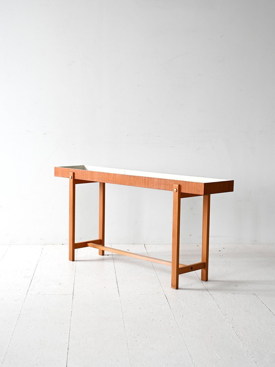 Image 1 of Fioriera vintage in teak scandinavo