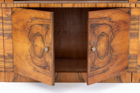 Image 1 of Grande libreria Art Déco, Cecoslovacchia, anni '30