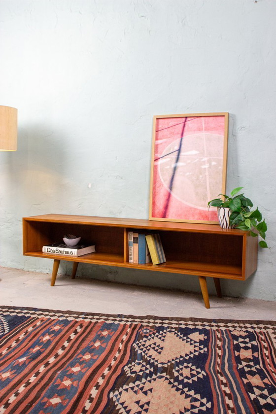 Image 1 of Vintage Lowboard Sideboard Chest of Drawers Mid Century 60s Teak Walnut