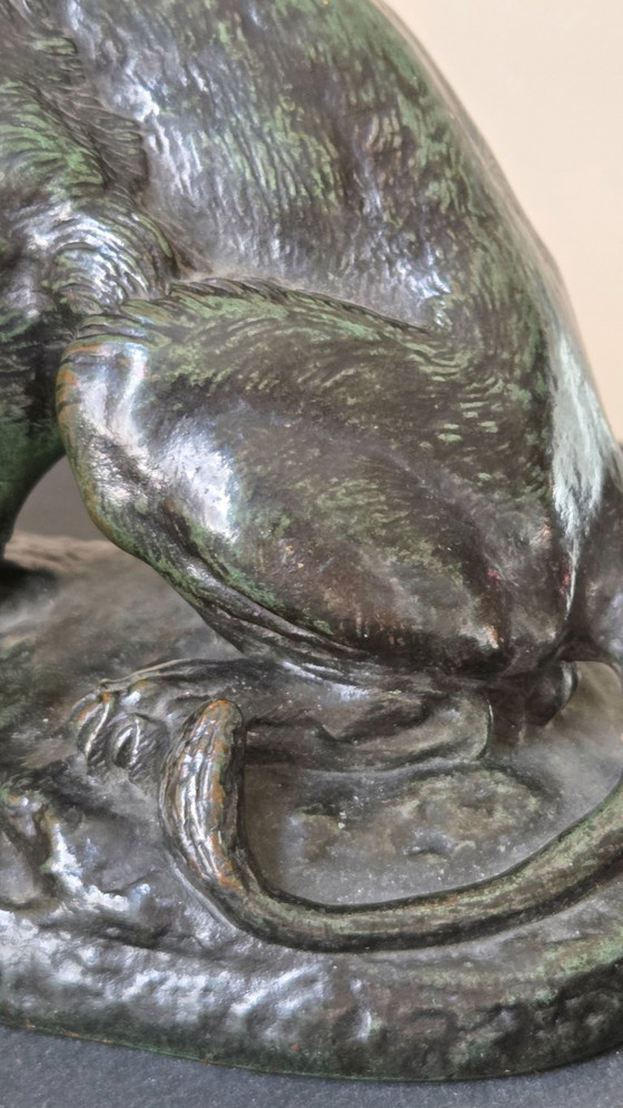 Scultura in bronzo Antonin-Louis BARYE (1796-1875) – Antoine-Louis Barye, Arte (photo 6 of 15)
