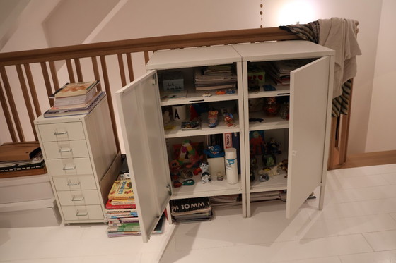 Image 1 of 2x combinazione di contenitori IKEA HÄLLAN con ante