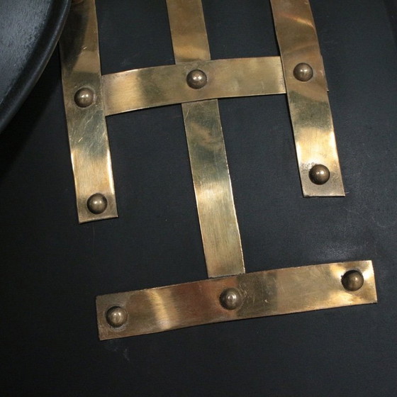 Image 1 of Knight Armour with Shield — Full-Size Replica — Display-Ready Medieval Statement Piece