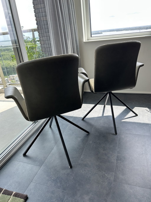 Set of 2 dining chairs from Montel