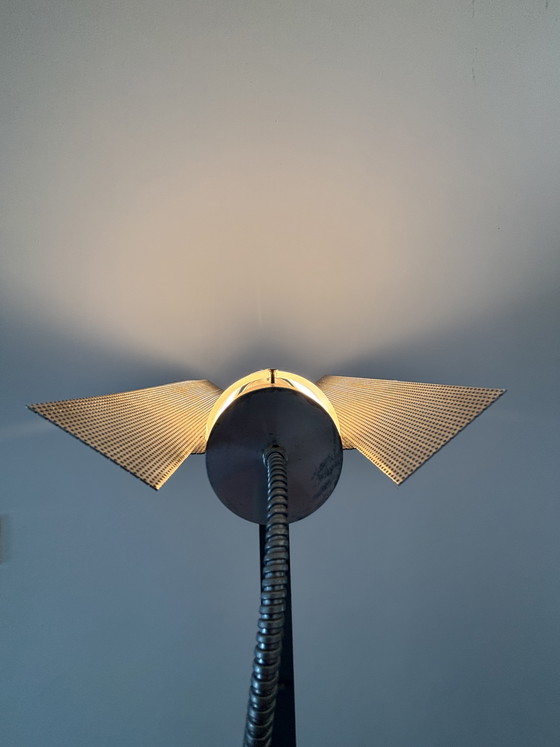 Image 1 of Postmodern high-tech industrial floor lamp “spectral” 1980s-1990s